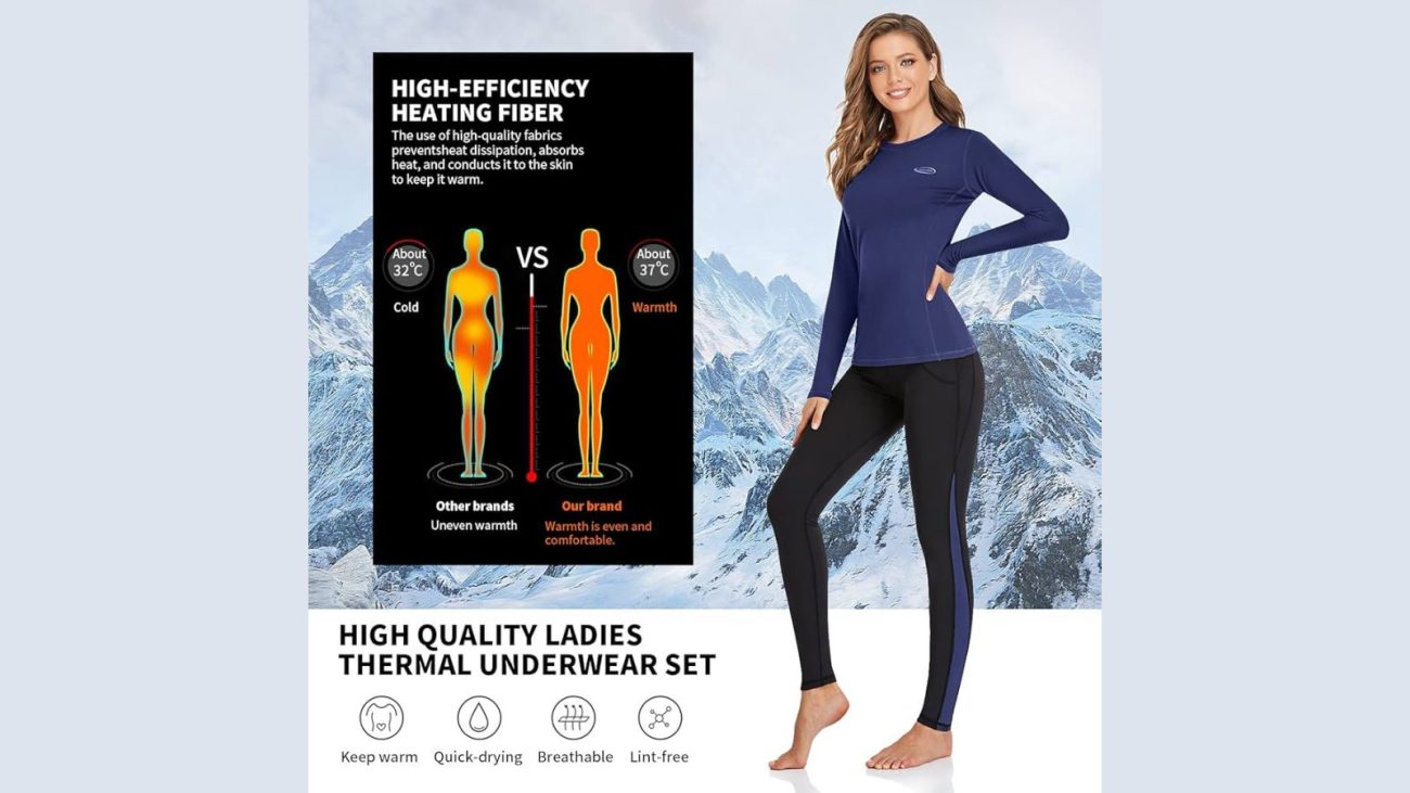 เปรียบเทียบลองจอนรุ่น Extra Warm และ Ultra Warm สำหรับกันหนาว ดีไซน์เข้ารูป พร้อมระบบเก็บความร้อน เหมาะกับอุณหภูมิต่ำ