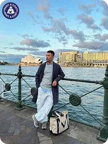 รีวิวลูกค้าใส่โอเวอร์โค้ทกันหนาวเที่ยวซิดนีย์โอเปร่าเฮาส์ ออสเตรเลีย