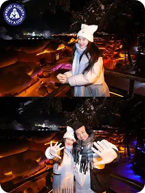 ไอเดียชุดเที่ยวหน้าหนาวลุยหมู่บ้านหิมะ รีวิวเช่าเสื้อกันหนาว Rent A Coat