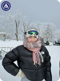 รีวิวเช่าเสื้อกันหนาว The North Face สีดำ สำหรับทริปสกีและลุยหิมะ